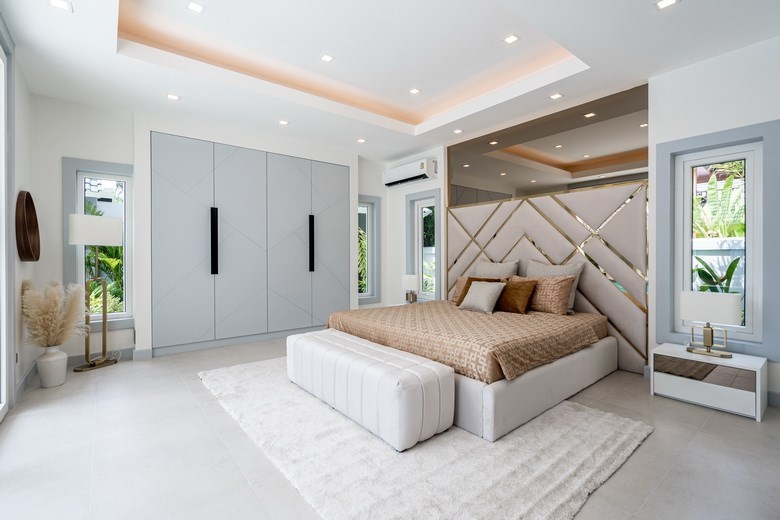 House for sale Jomtien showing the first bedroom House for sale Jomtien showing the first bedroom