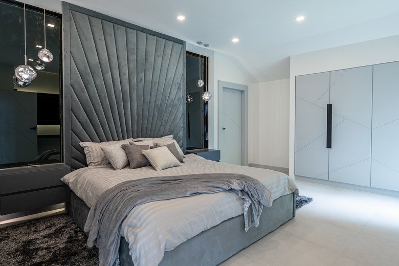 House for sale Jomtien showing the second bedroom suite House for sale Jomtien showing the second bedroom suite