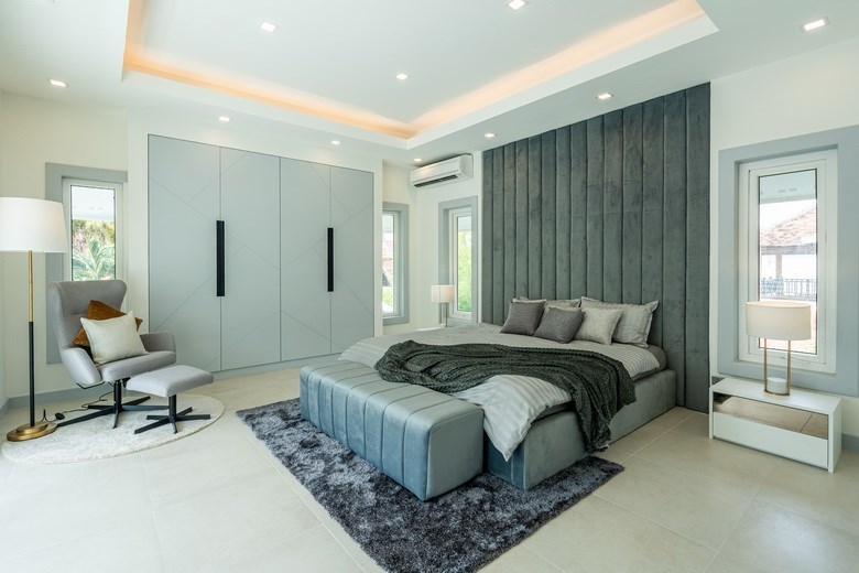 House for sale Jomtien showing the third bedroom House for sale Jomtien showing the third bedroom