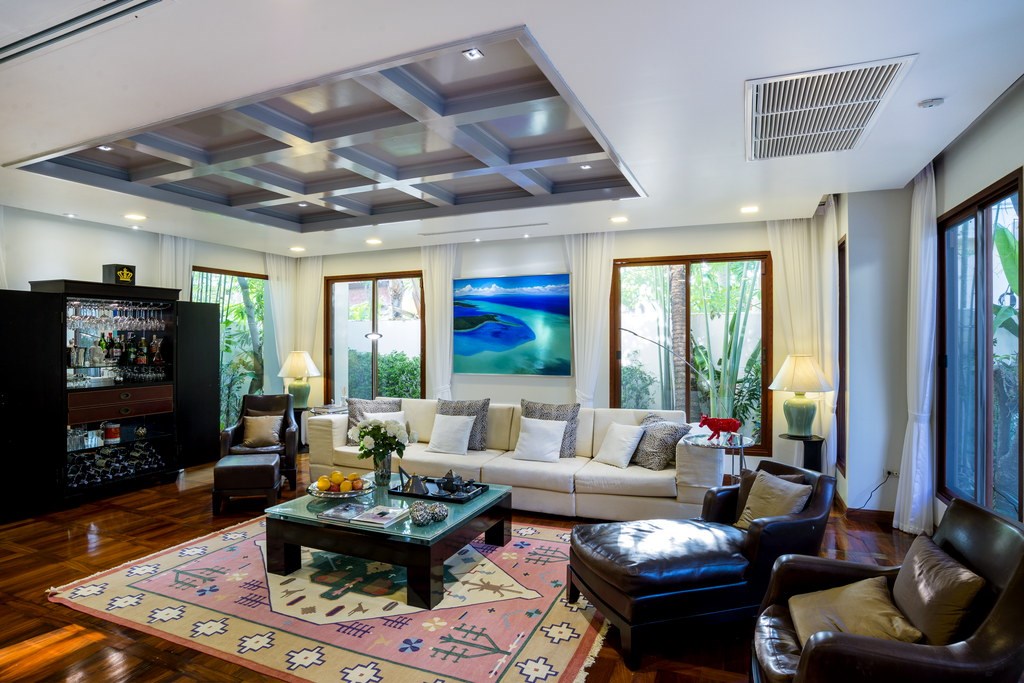 House for sale Na Jomtien Pattaya showing the living area House for sale Na Jomtien Pattaya showing the living area