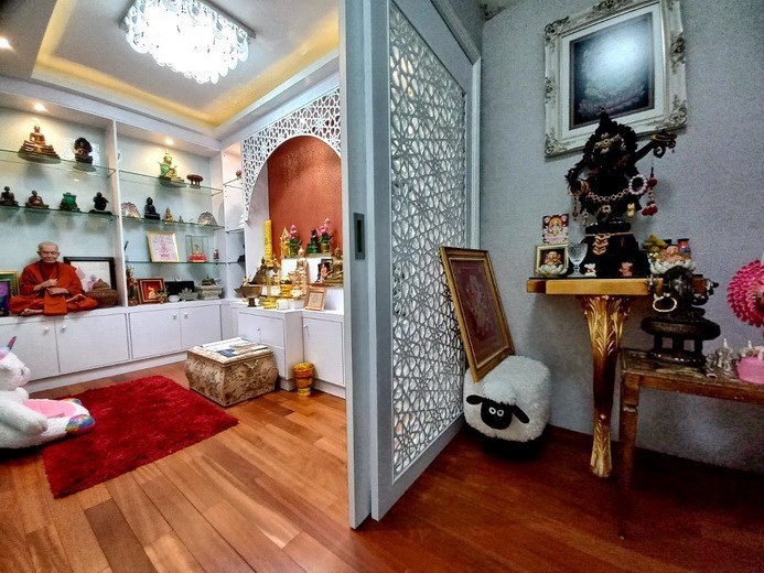 House for sale Pattaya showing the prayer room 