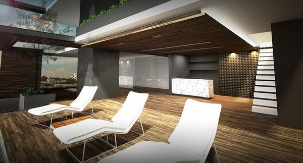 Rising Place Pratumnak Pattaya showing the pool and bar Rising Place Pratumnak Pattaya showing the pool and bar
