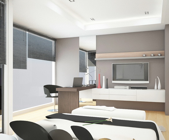 Rising Place Pratumnak Pattaya showing a studio suite Rising Place Pratumnak Pattaya showing a studio suite