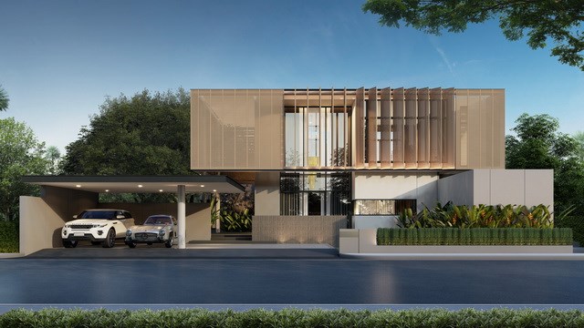 The Prospect Villa Pattaya showing the the type Onyx concept