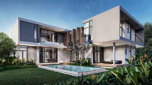 The Prospect Villa Pattaya showing the Amber concept