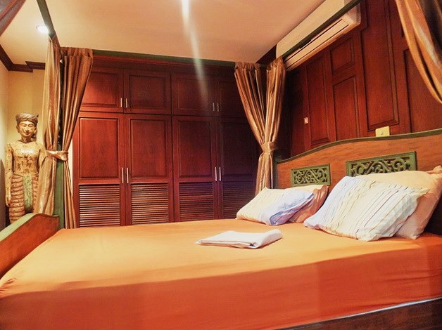 Condominium for rent Jomtien showing the bedroom 