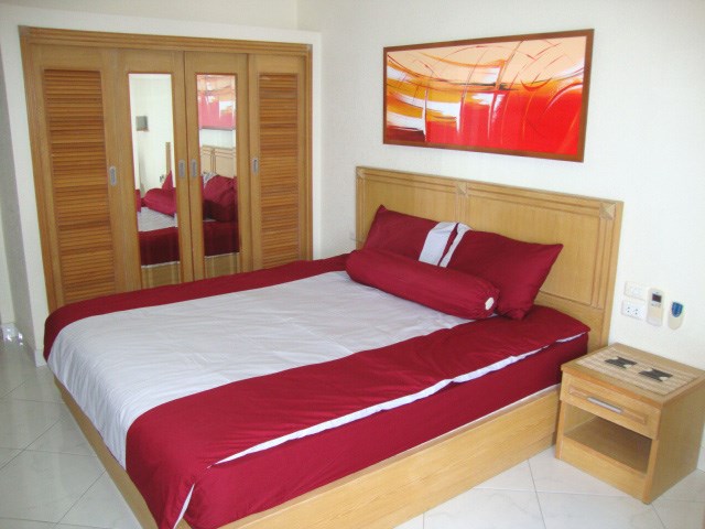 Condominium for rent Jomtien VIEW TALAY 2B showing the sleeping area Condominium for rent Jomtien VIEW TALAY 2B showing the sleeping area