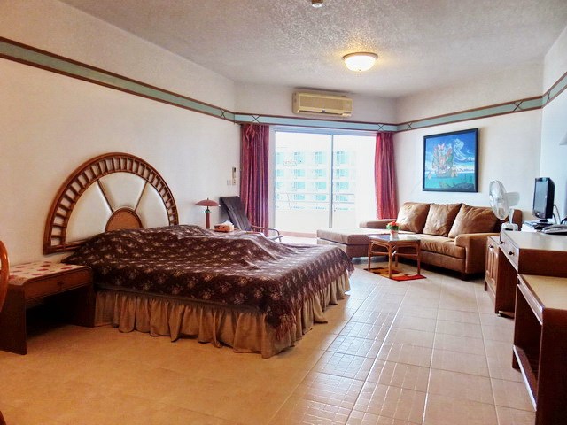 Condominium for rent Pattaya showing the studio suite 