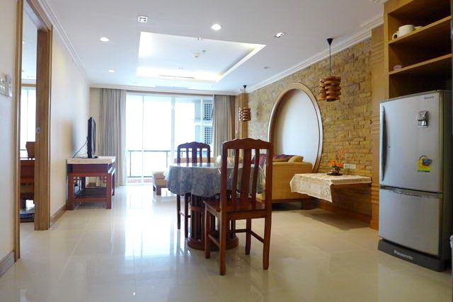 Condominium for rent in Pattaya showing the open plan Condominium for rent in Pattaya showing the open plan