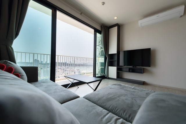Condominium for Rent Pattaya showing the living room Condominium for Rent Pattaya showing the living room