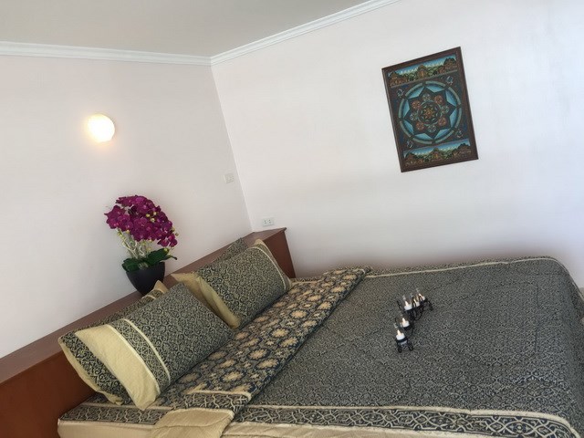 Condominium for rent Jomtien Beach showing the second bedroom Condominium for rent Jomtien Beach showing the second bedroom