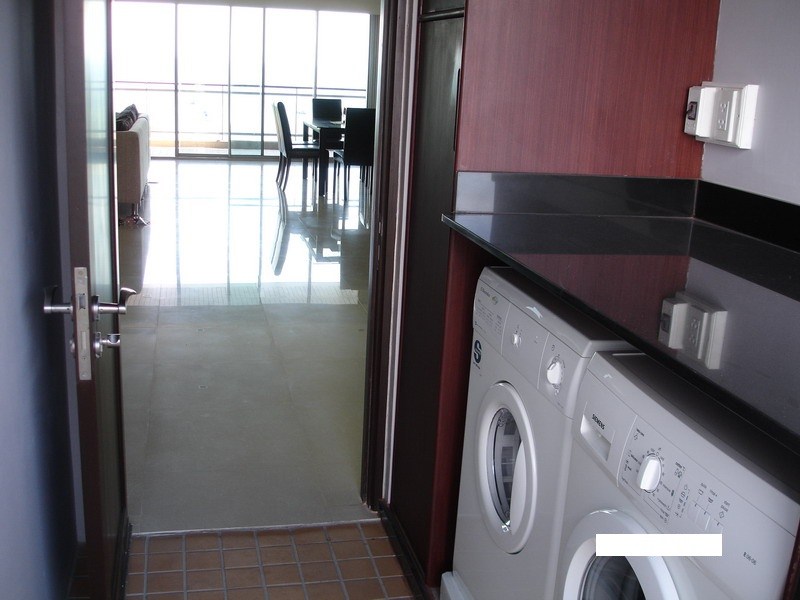 Condominium for rent Northshore Pattaya showing the laundry area