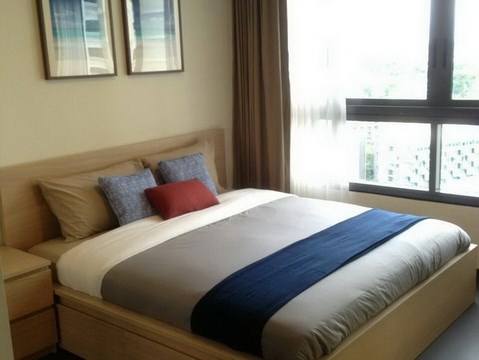 Condominium for rent Zire Wongamat showing the bedroom