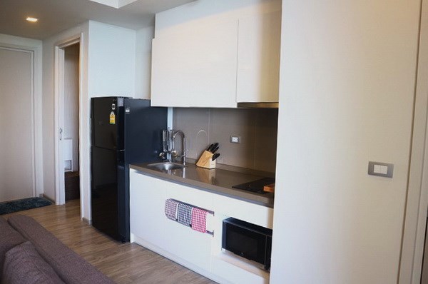 Condominium For Sale Wongamat showing the kitchen Condominium For Sale Wongamat showing the kitchen