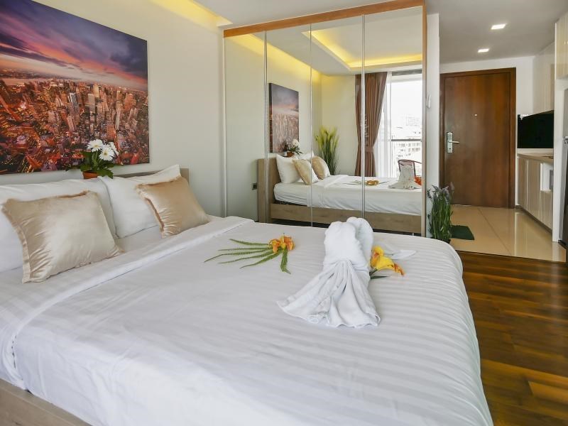 Condominium for sale Pratumnak showing the studio suite Condominium for sale Pratumnak showing the studio suite