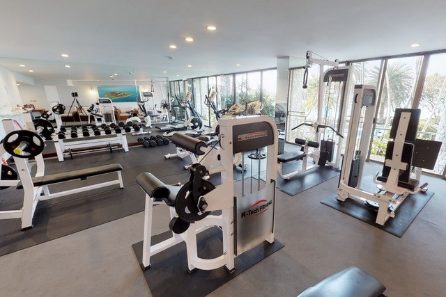 Condominium for sale Pratumnak showing the gymnasium Condominium for sale Pratumnak showing the gymnasium