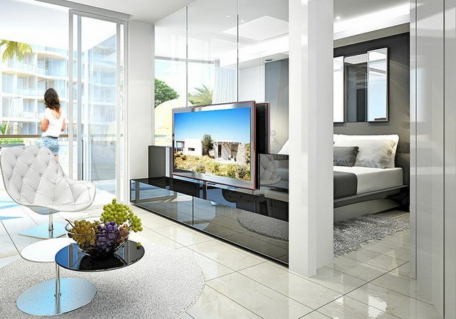 Condominium for sale South Pattaya showing the one bedroom concept Condominium for sale South Pattaya showing the one bedroom concept