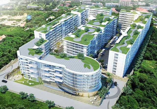 Condominium for sale South Pattaya showing the project Condominium for sale South Pattaya showing the project