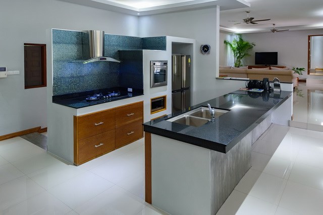 House for rent Pattaya showing the kitchen House for rent Pattaya showing the kitchen