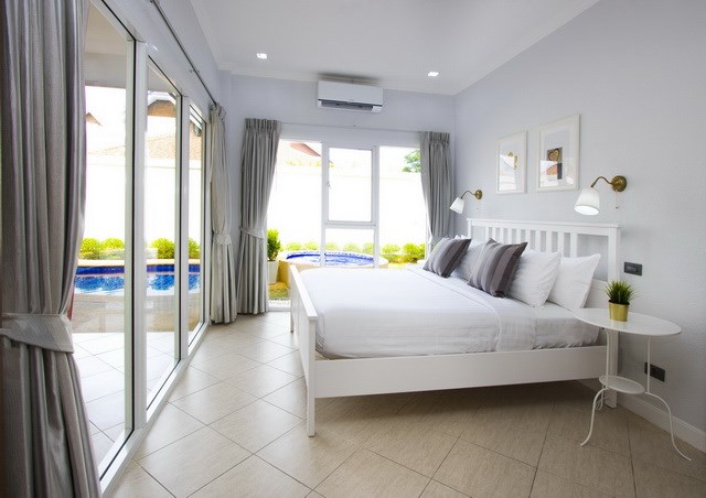 House for sale Pratumnak Pattaya showing the second bedroom House for sale Pratumnak Pattaya showing the second bedroom