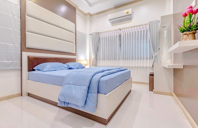 House for sale Pattaya Mabprachan showing the second bedroom House for sale Pattaya Mabprachan showing the second bedroom
