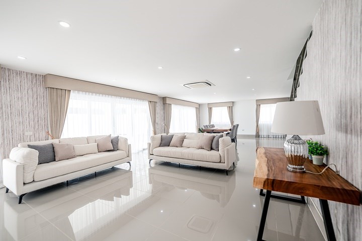 House for sale Pattaya showing the large living area House for sale Pattaya showing the large living area